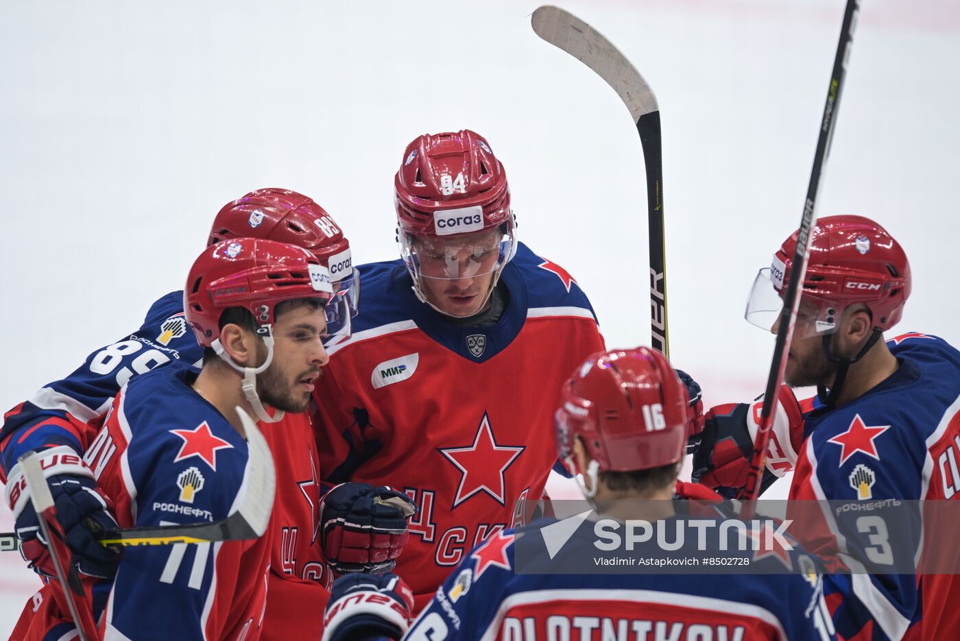 Russia Ice Hockey Moscow Mayor Cup CSKA - Dynamo