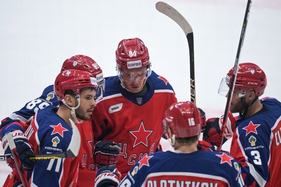 Russia Ice Hockey Moscow Mayor Cup CSKA - Dynamo