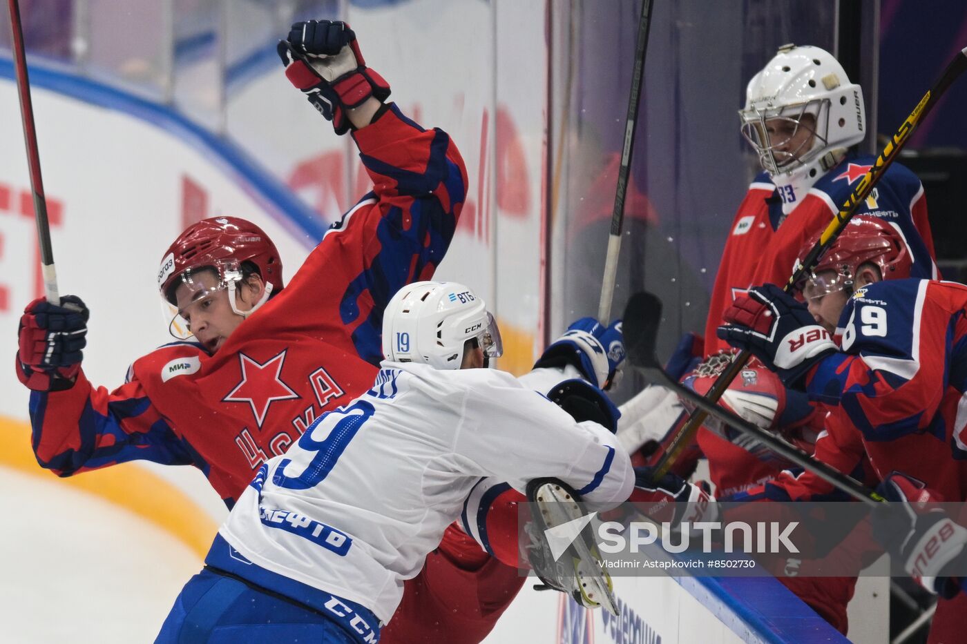 Russia Ice Hockey Moscow Mayor Cup CSKA - Dynamo