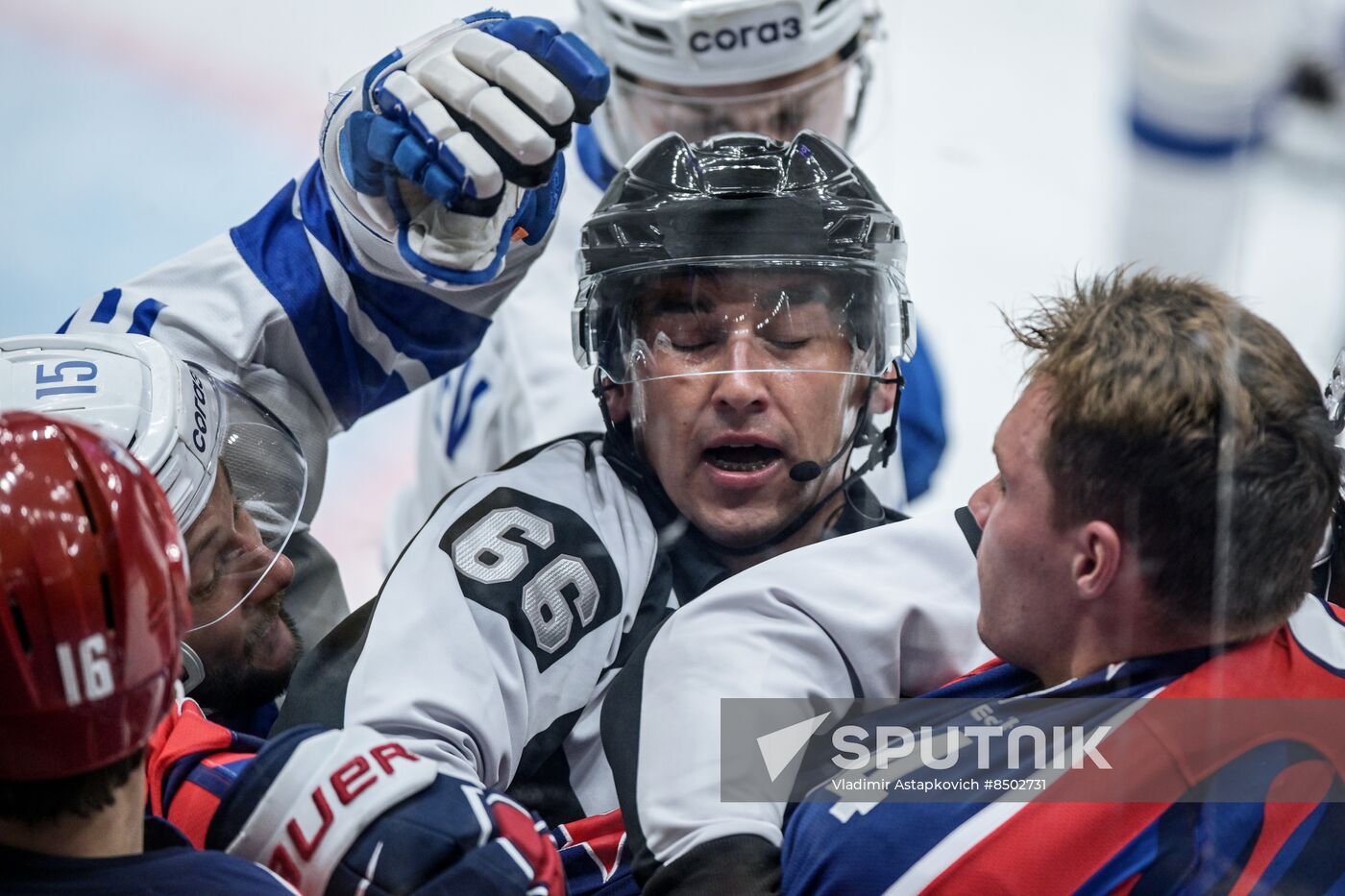 Russia Ice Hockey Moscow Mayor Cup CSKA - Dynamo