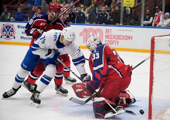 Russia Ice Hockey Moscow Mayor Cup CSKA - Dynamo