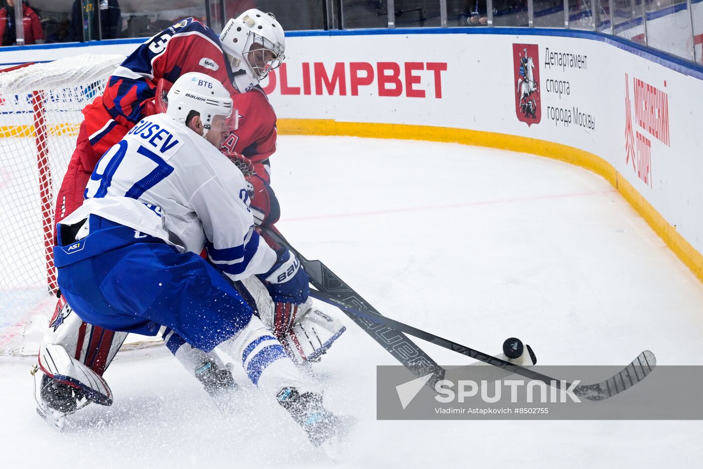 Russia Ice Hockey Moscow Mayor Cup CSKA - Dynamo