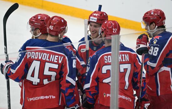 Russia Ice Hockey Moscow Mayor Cup CSKA - Dynamo