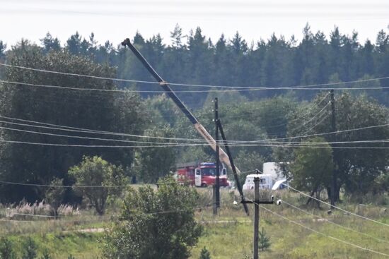 Russia Prigozhin Private Plane Crash