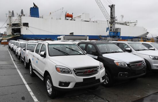 Russia China Car Imports
