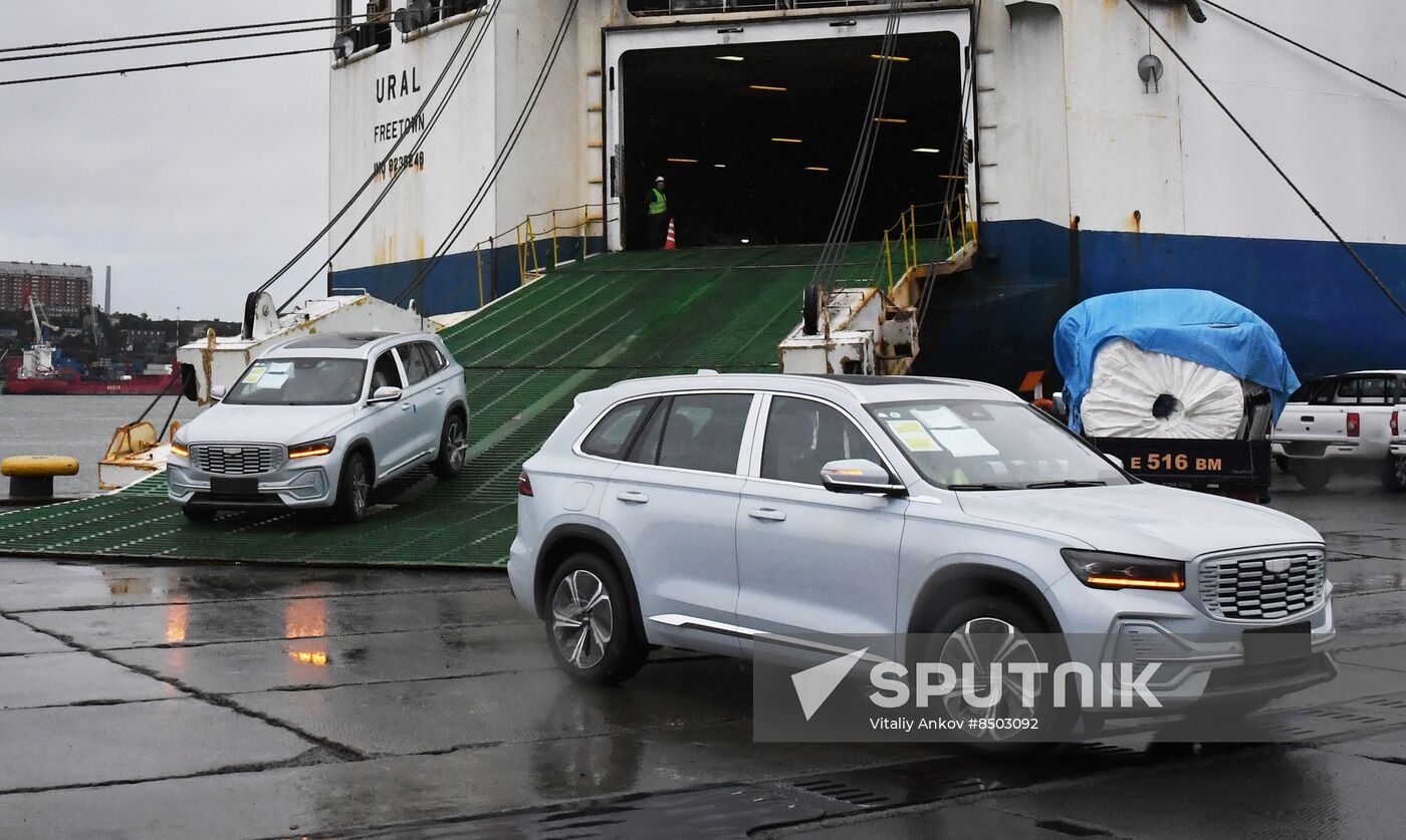 Russia China Car Imports