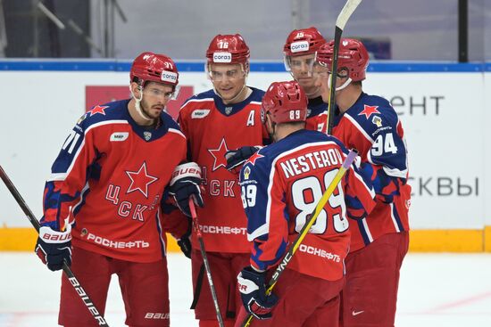 Russia Ice Hockey Moscow Mayor Cup CSKA - Amur