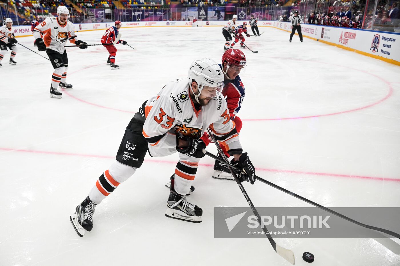Russia Ice Hockey Moscow Mayor Cup CSKA - Amur