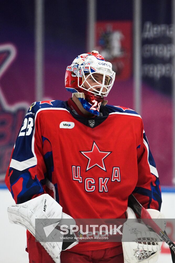 Russia Ice Hockey Moscow Mayor Cup CSKA - Amur