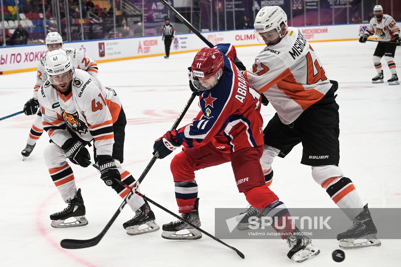 Russia Ice Hockey Moscow Mayor Cup CSKA - Amur