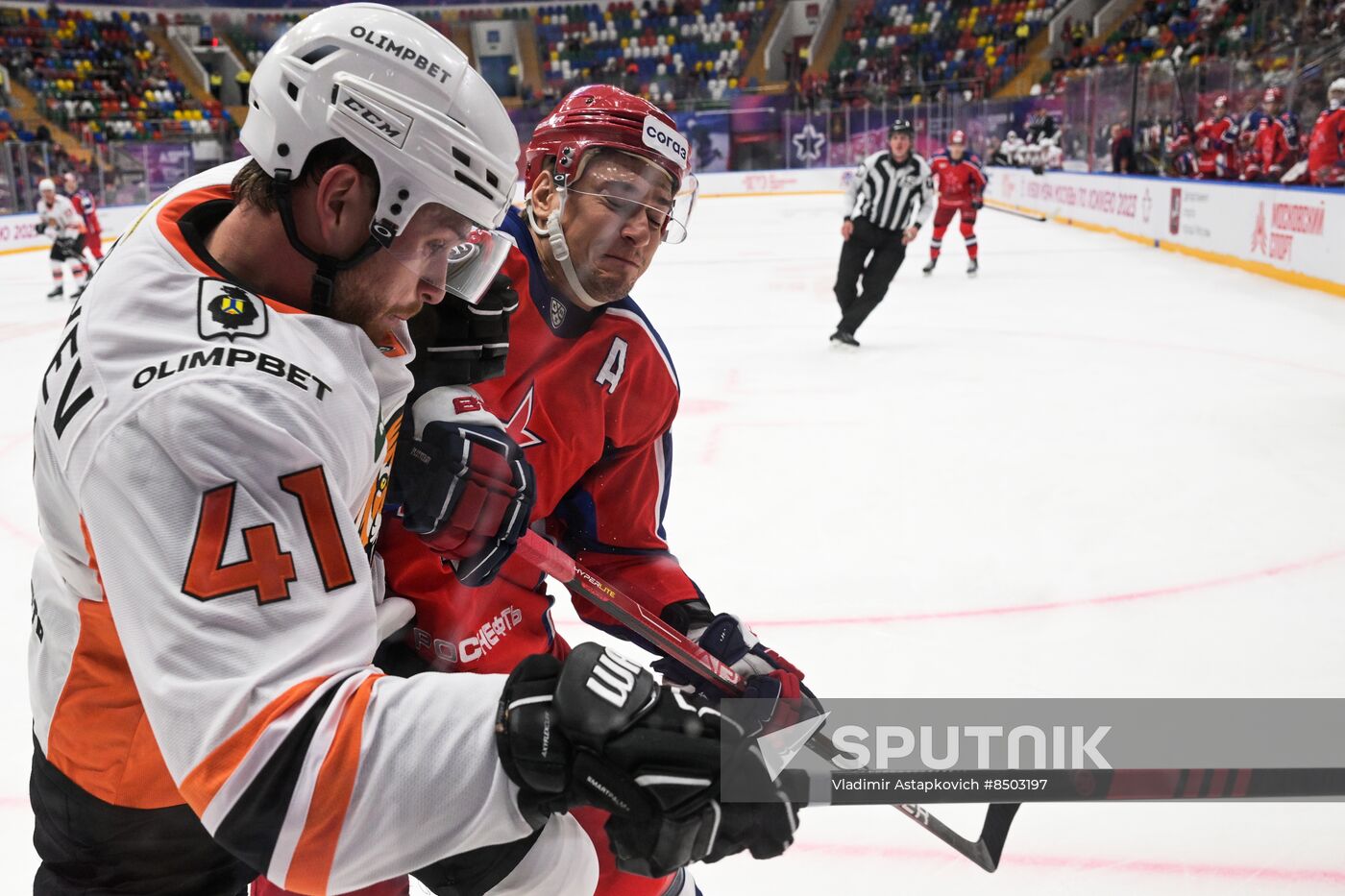 Russia Ice Hockey Moscow Mayor Cup CSKA - Amur