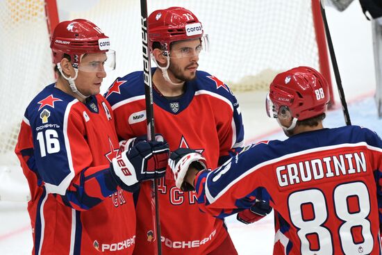 Russia Ice Hockey Moscow Mayor Cup CSKA - Amur