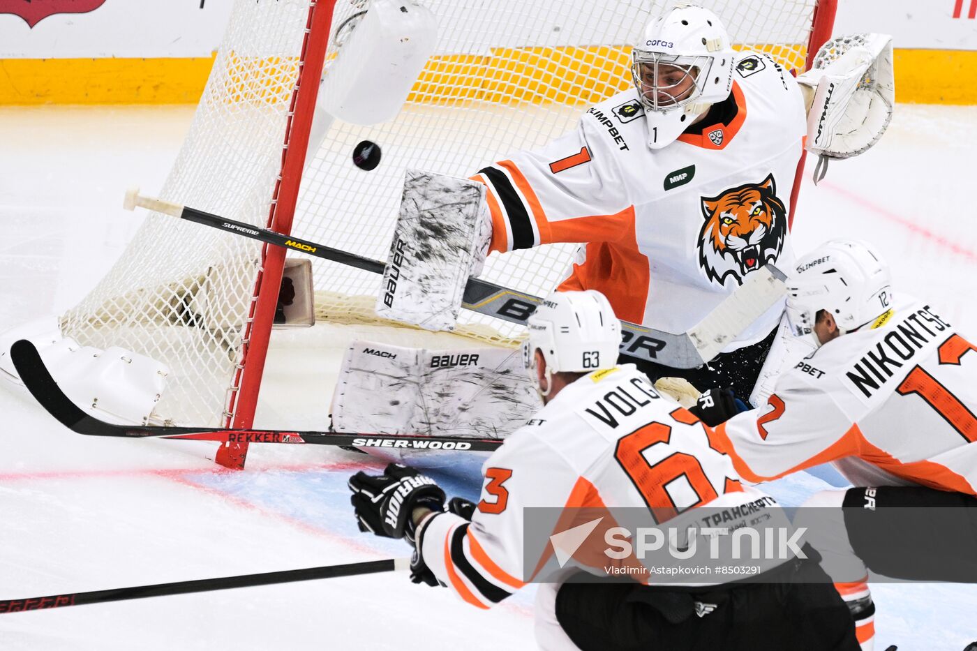 Russia Ice Hockey Moscow Mayor Cup CSKA - Amur