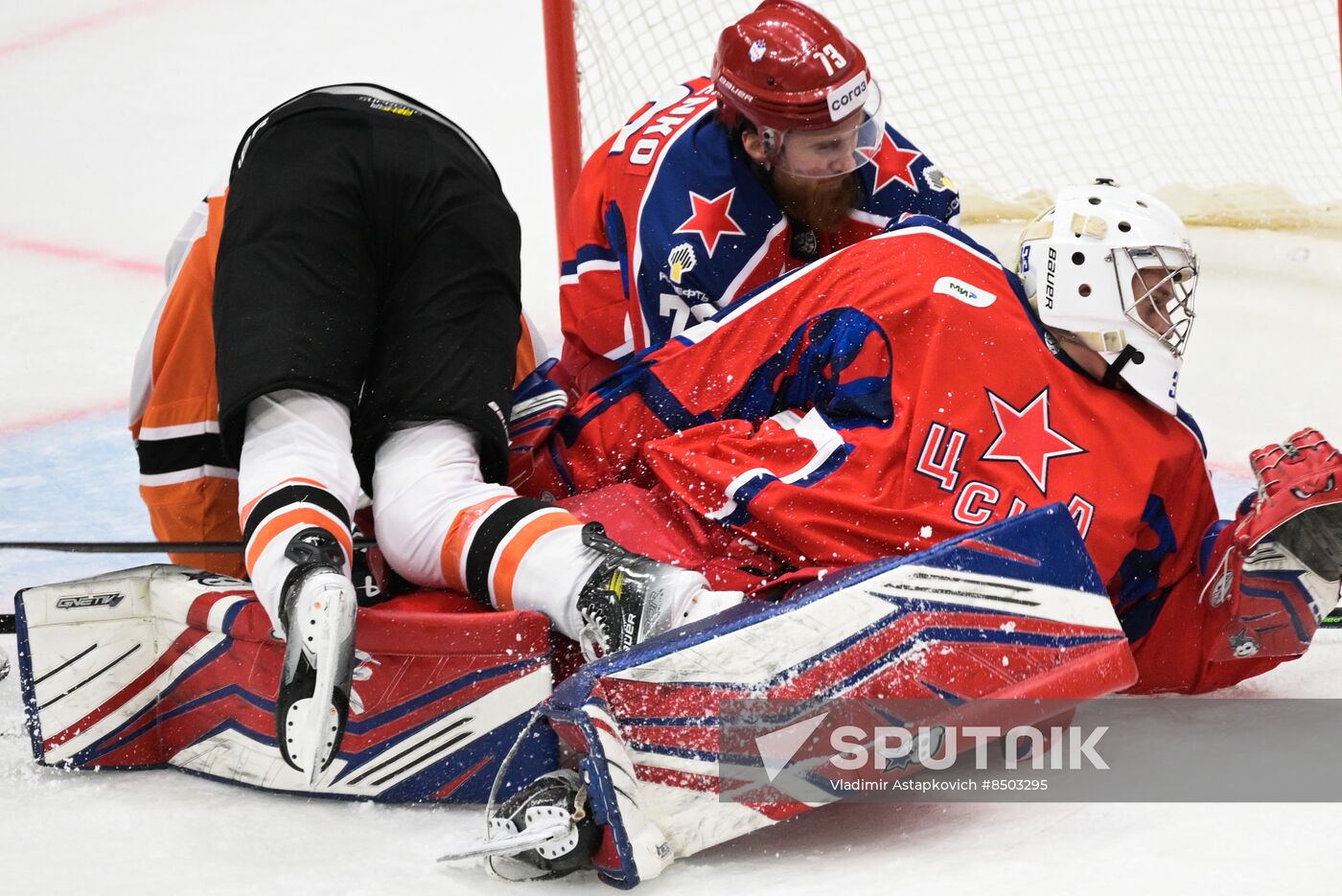 Russia Ice Hockey Moscow Mayor Cup CSKA - Amur