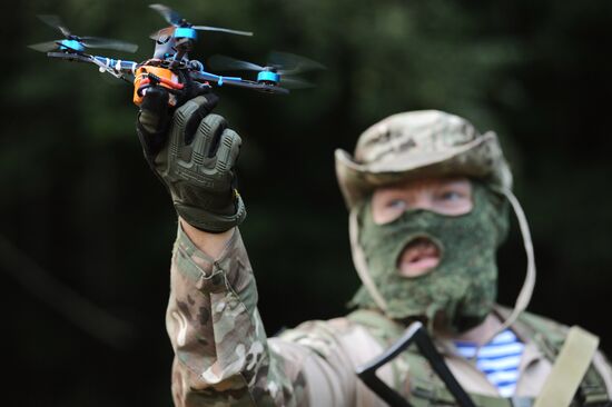 Russia Defence Drone Testing