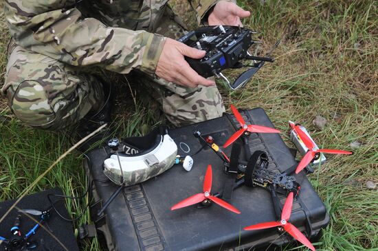 Russia Defence Drone Testing