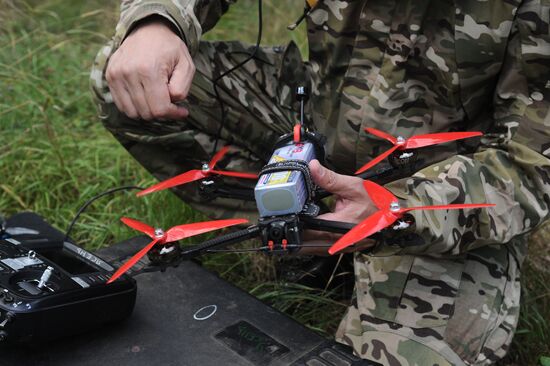Russia Defence Drone Testing