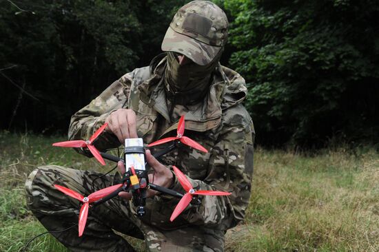 Russia Defence Drone Testing