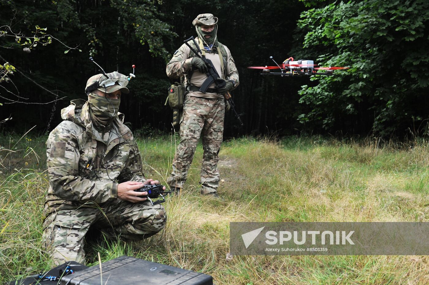 Russia Defence Drone Testing