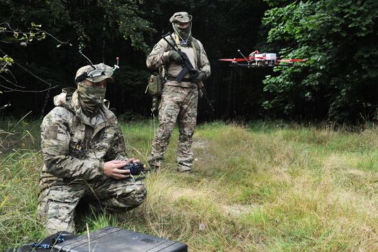 Russia Defence Drone Testing