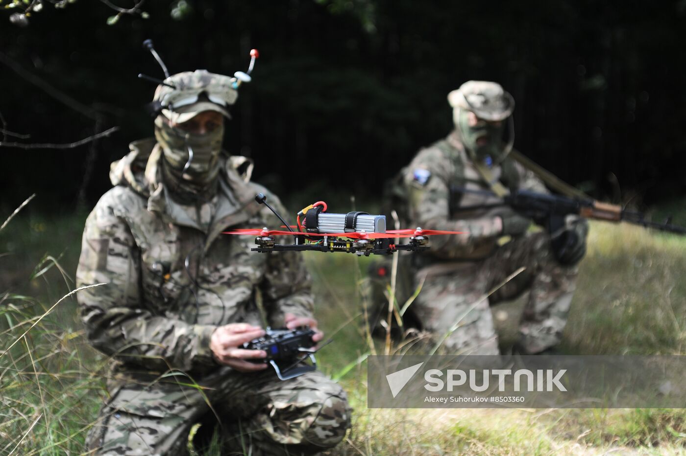 Russia Defence Drone Testing