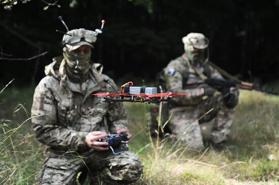 Russia Defence Drone Testing