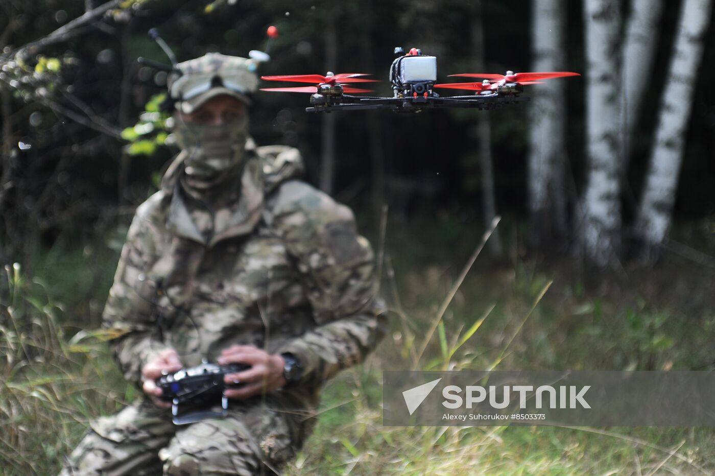 Russia Defence Drone Testing