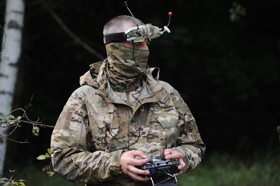 Russia Defence Drone Testing