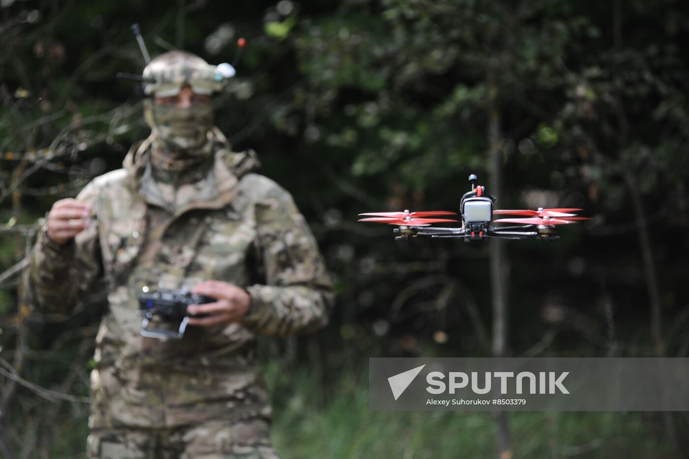 Russia Defence Drone Testing