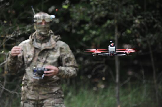 Russia Defence Drone Testing
