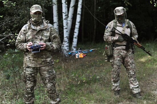 Russia Defence Drone Testing