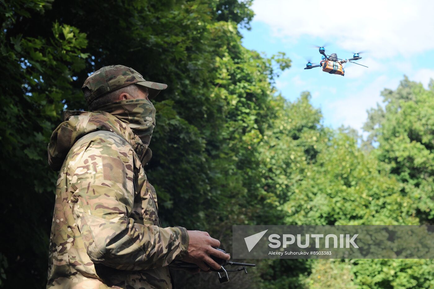 Russia Defence Drone Testing