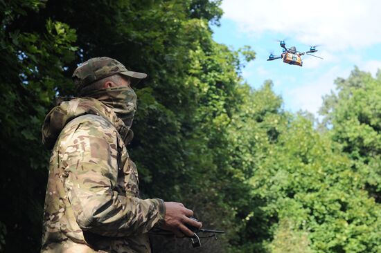 Russia Defence Drone Testing