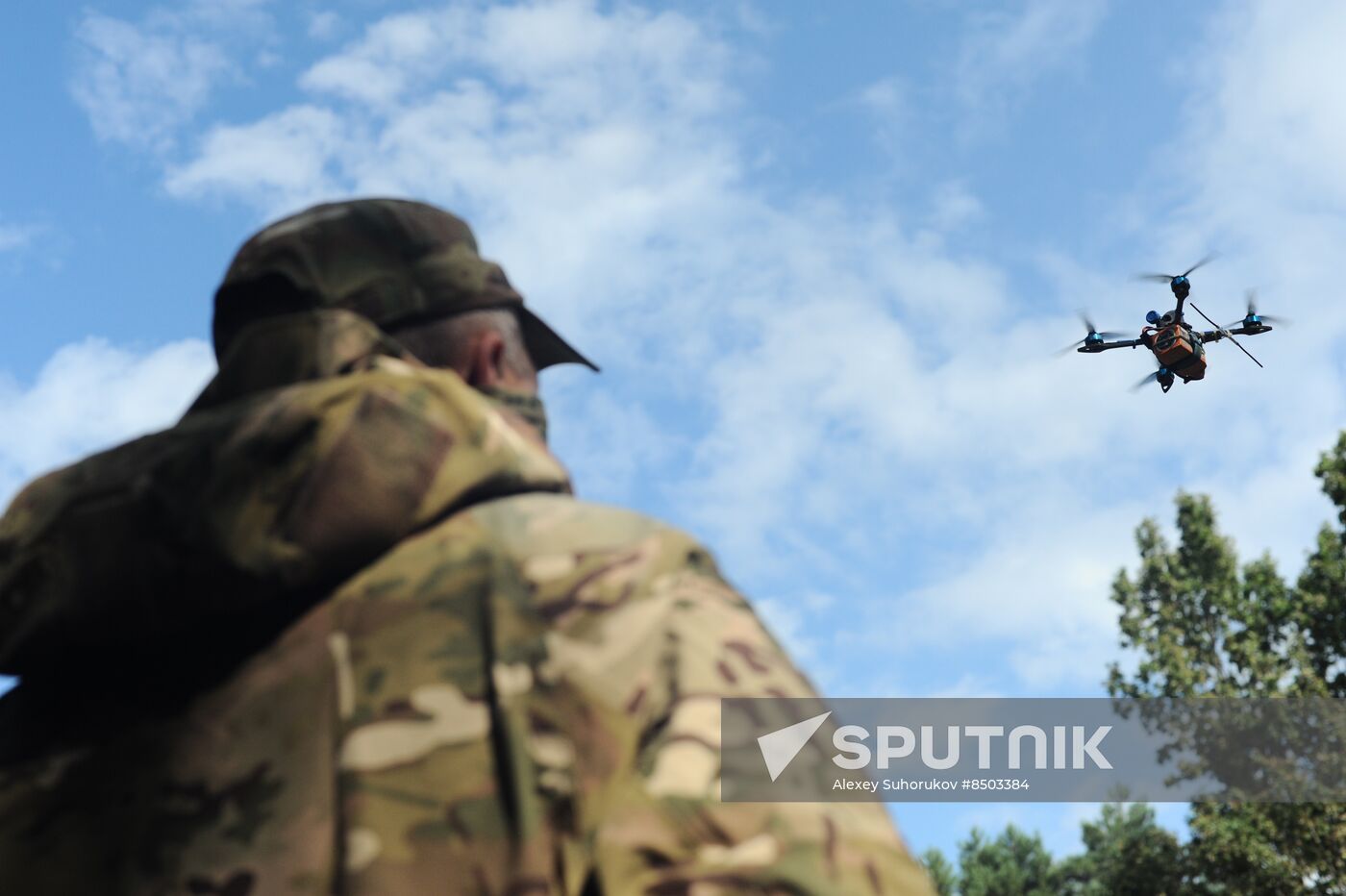 Russia Defence Drone Testing