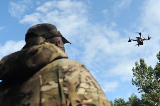 Russia Defence Drone Testing