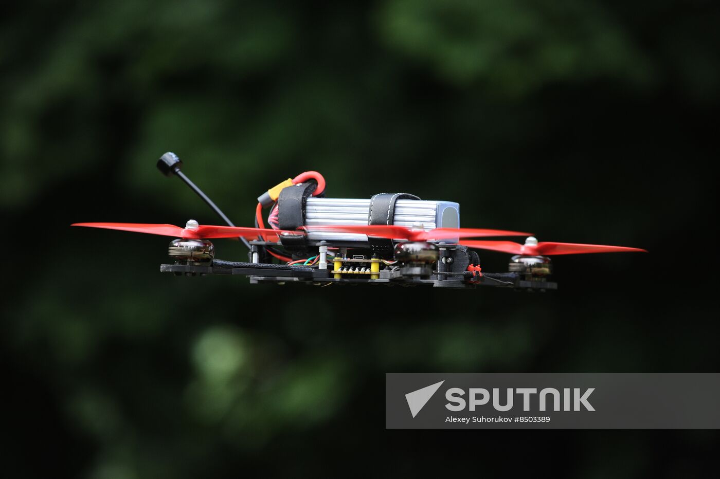 Russia Defence Drone Testing