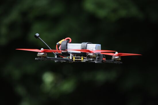 Russia Defence Drone Testing