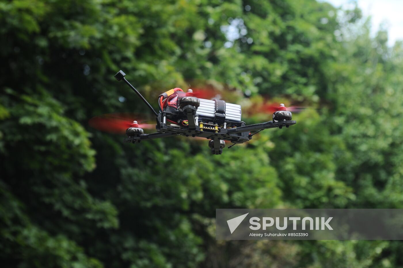 Russia Defence Drone Testing