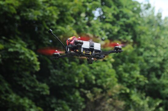 Russia Defence Drone Testing