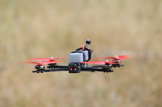 Russia Defence Drone Testing