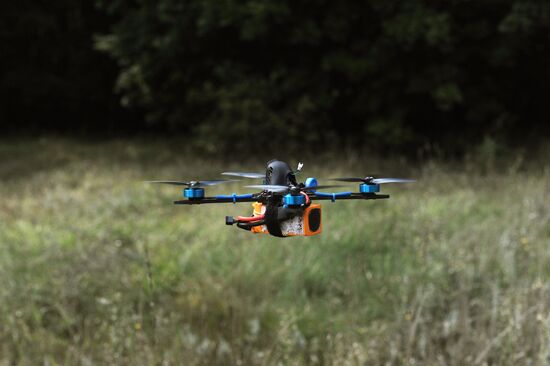 Russia Defence Drone Testing