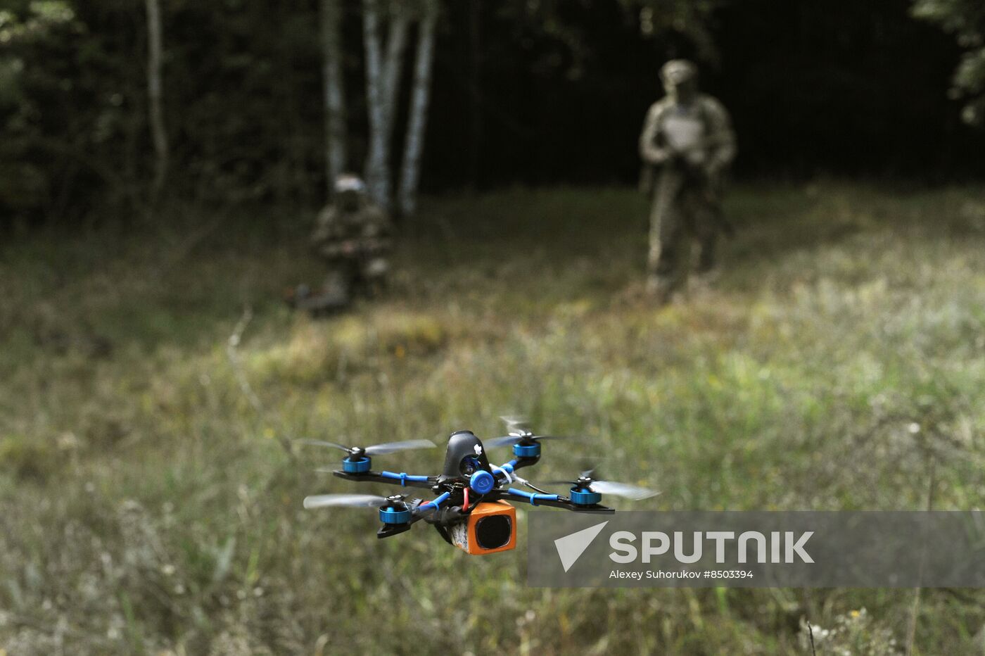 Russia Defence Drone Testing