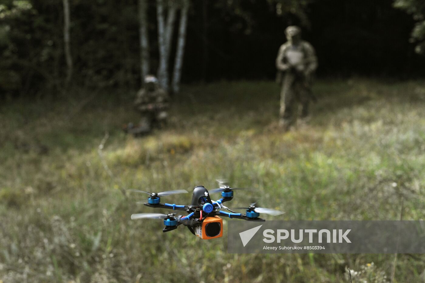 Russia Defence Drone Testing