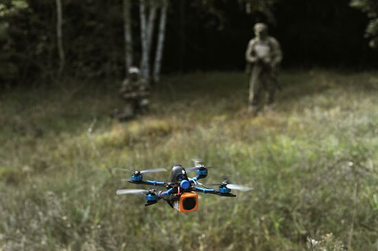 Russia Defence Drone Testing