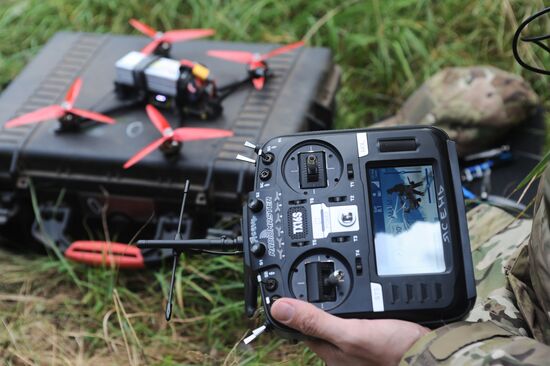 Russia Defence Drone Testing