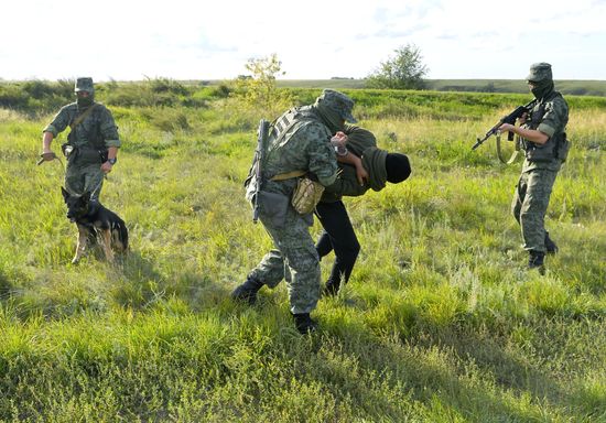 Russia Kazakhstan Border Guard Service