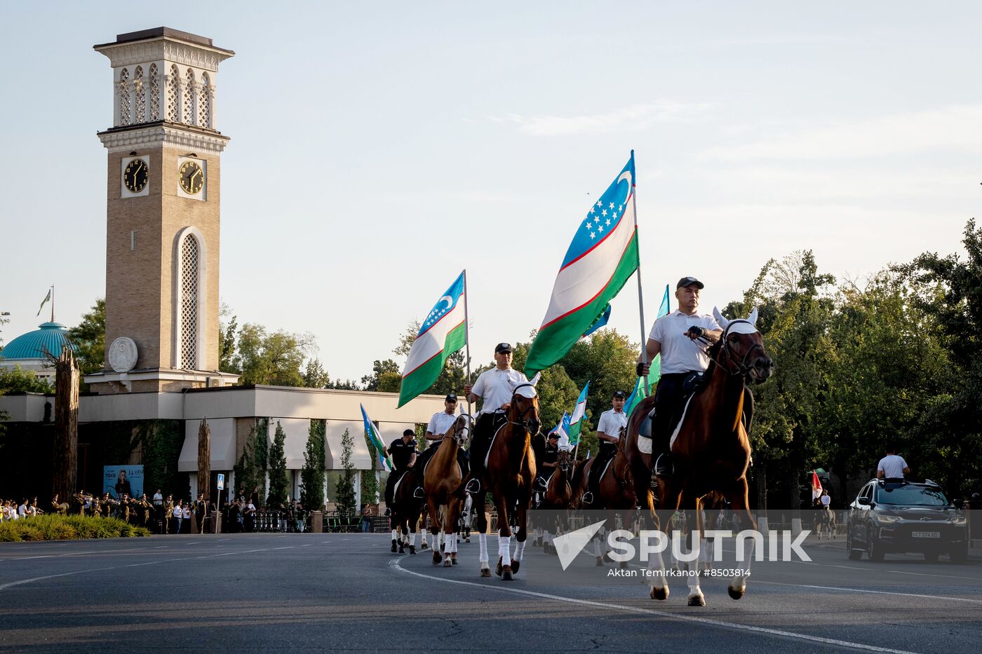 Uzbekistan Horse Parade