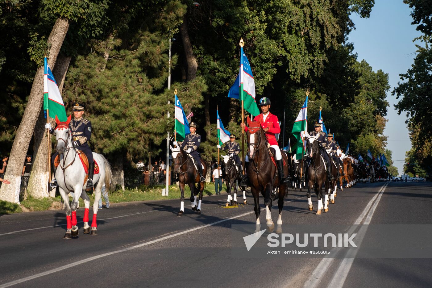 Uzbekistan Horse Parade