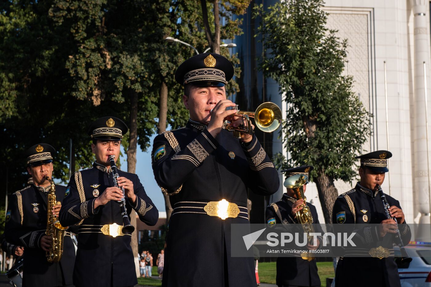 Uzbekistan Horse Parade