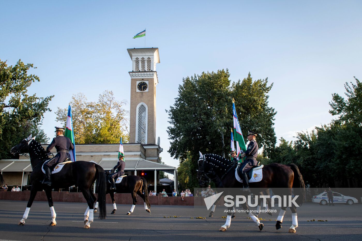 Uzbekistan Horse Parade